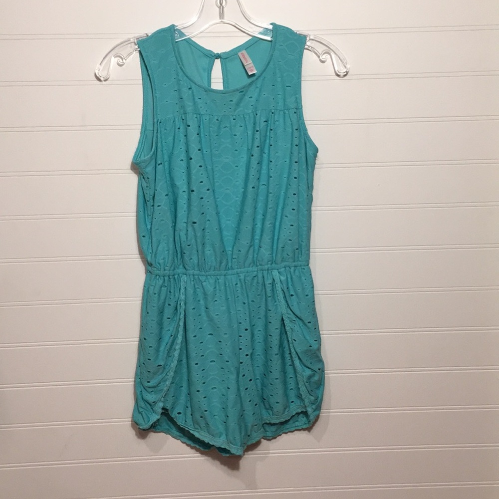 Blue romper